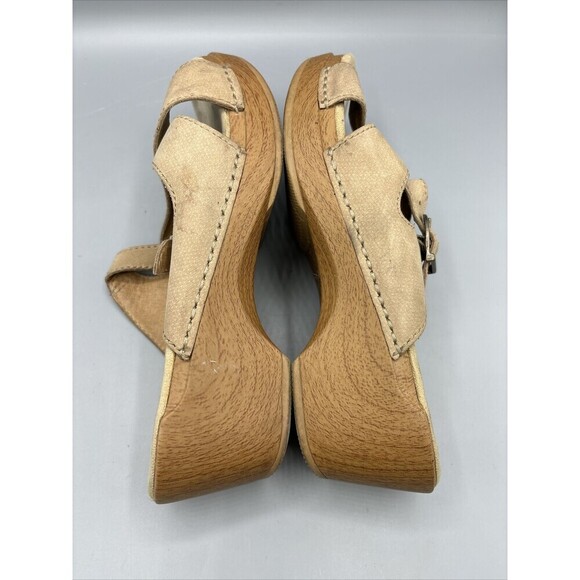 Dansko Women’s Sandals Wedge Strap‎ Buckle  Leather Size 38 - Picture 6 of 8